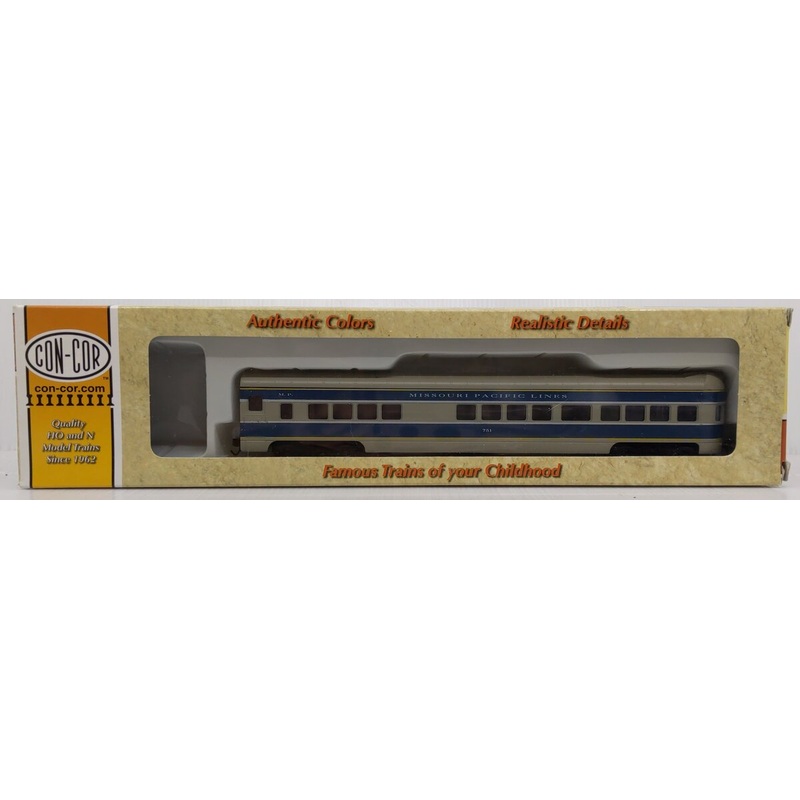 Con-Cor 0001-00960R-1 HO Scale Mopac ‘Eagle’ 72 Ft Observation Car #751 EX/Box