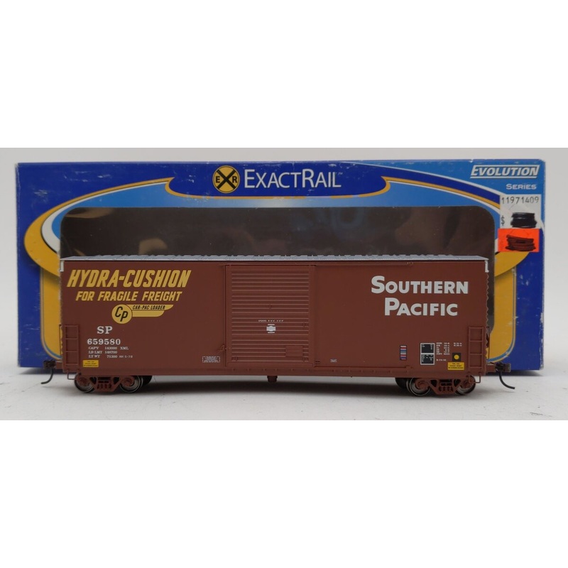 ExactRail EE-1007-11 HO Southern Pacific PC&F Single Door Box Car #659580 LN/Box