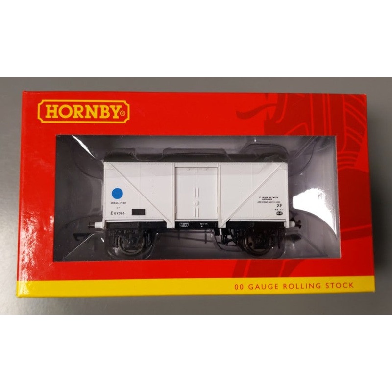 Hornby R6692A OO Gauge British Rail Blue Spot Fish Van #87086 LN/Box