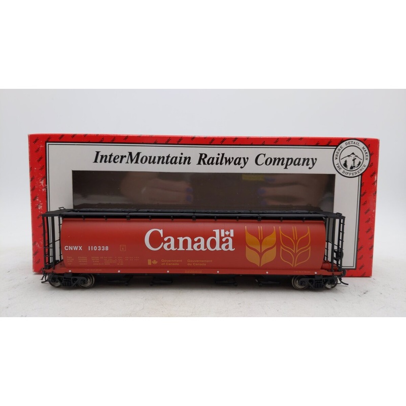 InterMountain 45101-74 HO Scale Canada Cylindrical Hopper Car #110338 LN/Box