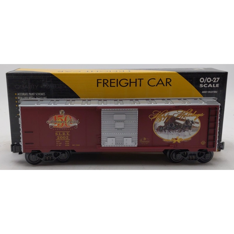 K-Line K641-5603 Anheuser-Busch Clydesdales Holiday Boxcar EX/Box