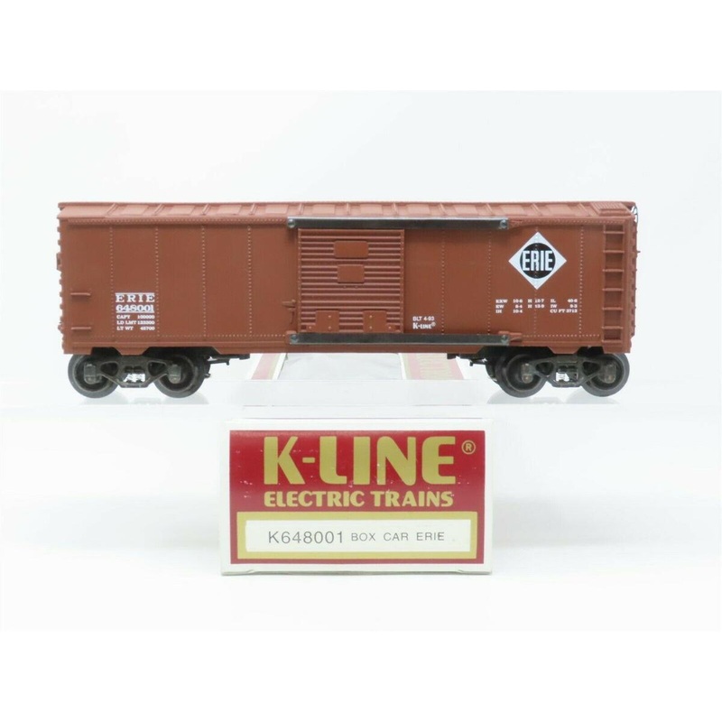 K-Line K648001 O Gauge Erie Classic Boxcar LN/Box