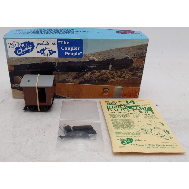 Kadee 104 HO Scale Industrial and Logging Caboose Kit EX/Box