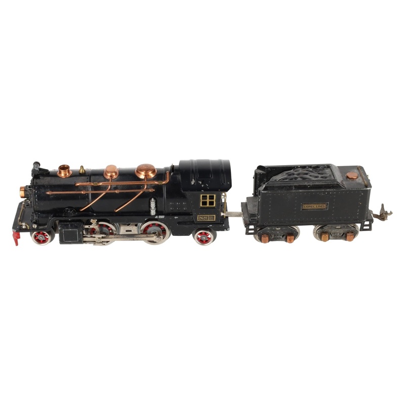 Lionel 262E Vintage O Prewar 2-4-2 Steam Locomotive & Tender VG