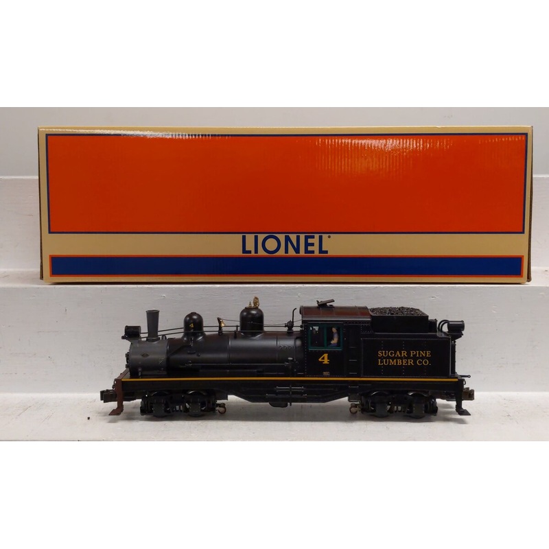Lionel 6-11237 O Scale Sugar Pine Lumber Legacy 2-Truck Shay Locomotive #4 LN/Box