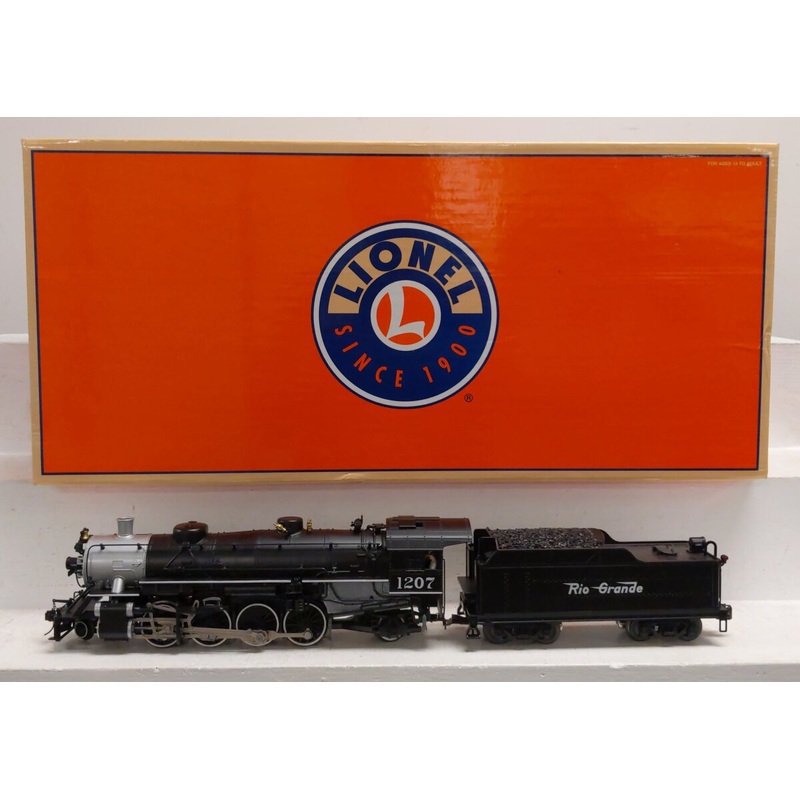 Lionel 6-11260 O Gauge D&RGW Mikado Steam Locomotive #1207 EX/Box