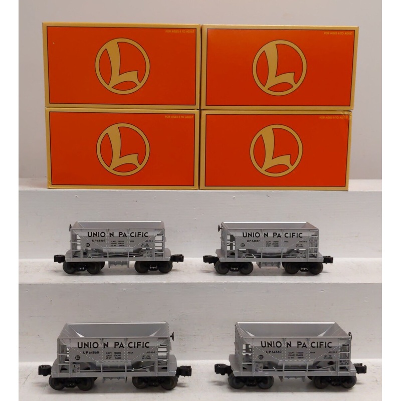 Lionel 6-11844 O Gauge Union Pacific Die-Cast Ore Cars (Pack of 4) LN/Box