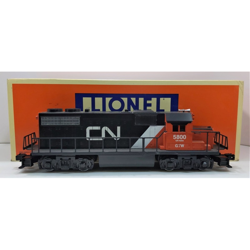 Lionel 6-18836 O Gauge Grand Trunk Western GP-38-2 Diesel Locomotive #5800 LN/Box