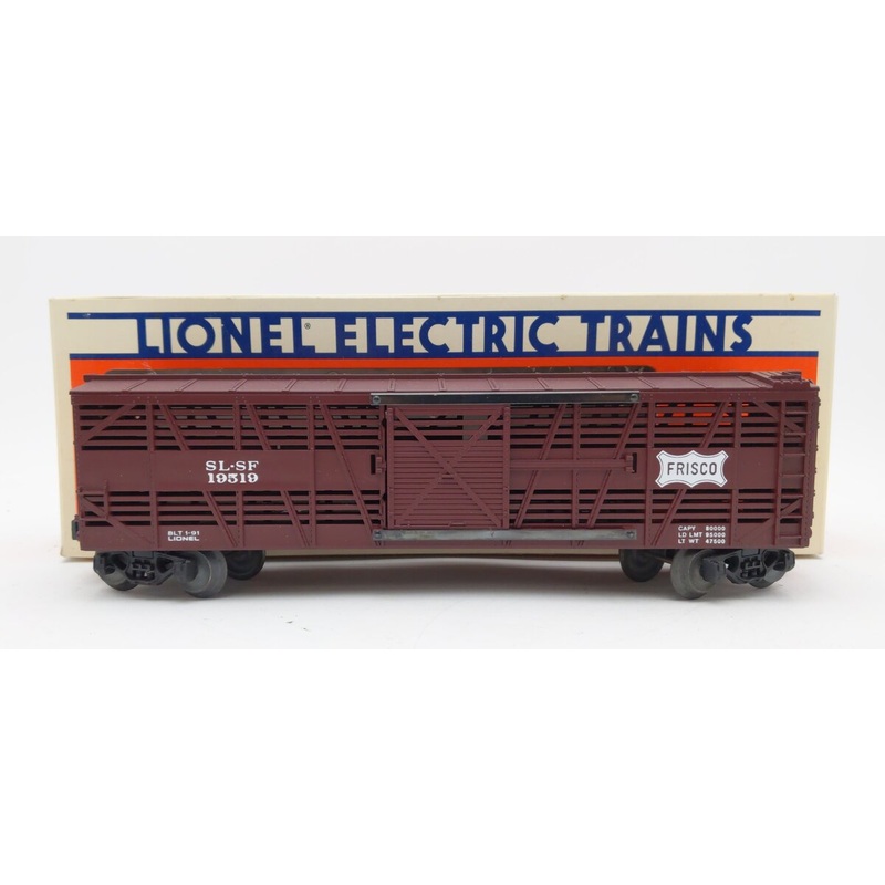 Lionel 6-19519 O Gauge Frisco Stock Car (Fallen Flags #5) VG/Box