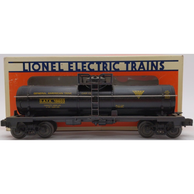 Lionel 6-19603 O Gauge GATX Single Dome Tank Car EX/Box