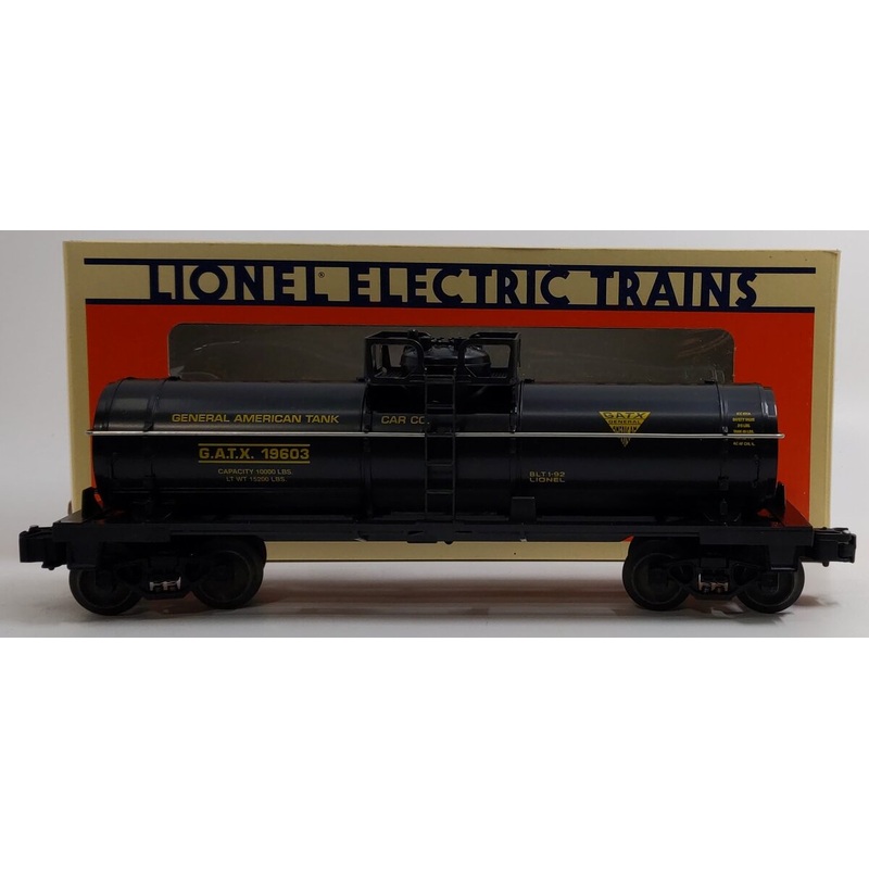 Lionel 6-19603 O Gauge GATX Single Dome Tank Car LN/Box