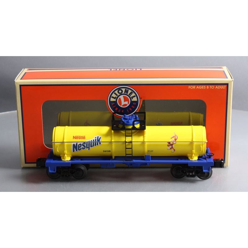 Lionel 6-26138 Nestle Nesquik Single Dome Tank Car EX/Box