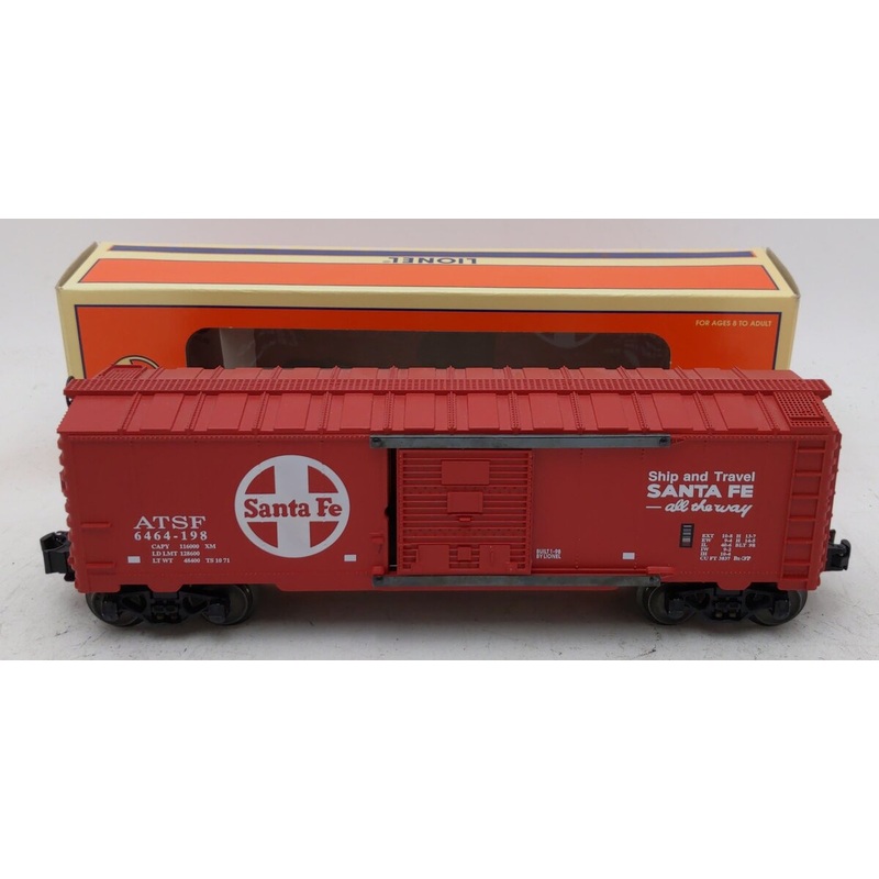 Lionel 6-29213 O Gauge AT&SF Grand Canyon Route Boxcar #6464-198 EX/Box