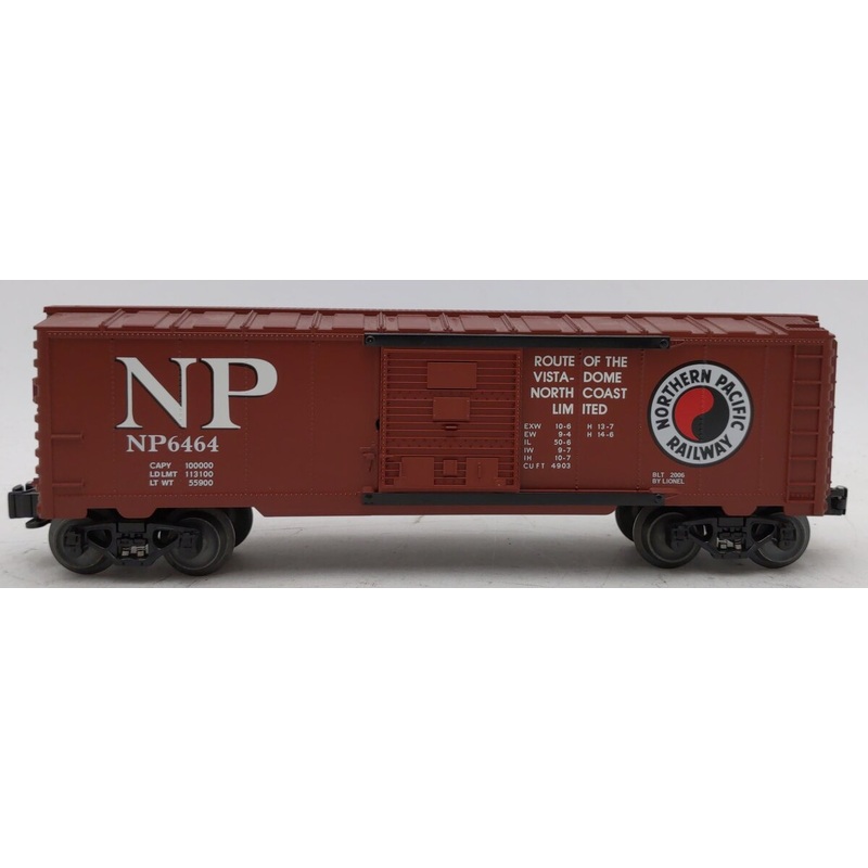 Lionel 6-39274 O Gauge Northern Pacific Boxcar #6464 EX
