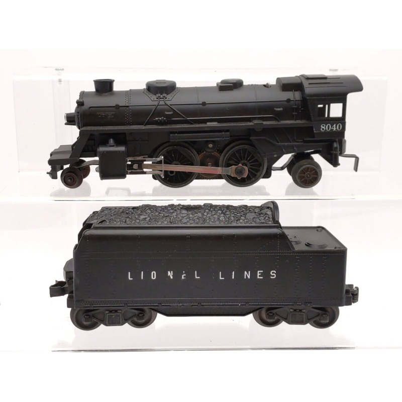 Lionel 6-8040 O 2-4-2 Steam Locomotive & Tender EX