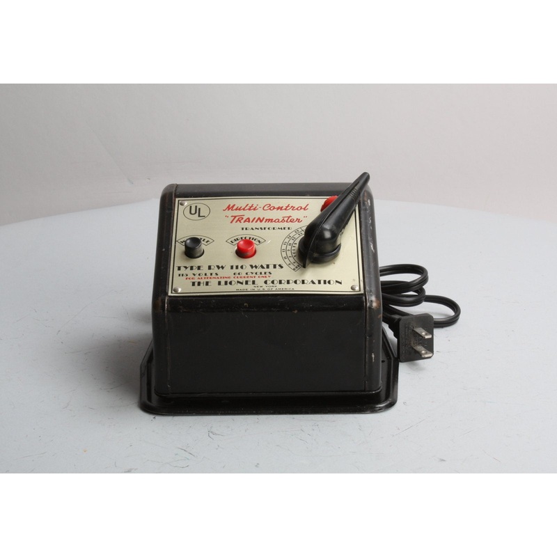 Lionel RW Vintage O 110 Watt Transformer w/Whistle VG