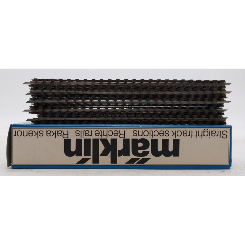 Marklin 2200 HO K Track 7-1/8 Straight Track (Box of 10) VG/Box