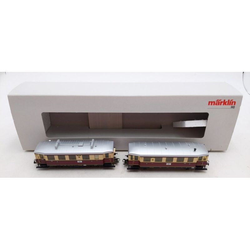 Marklin 37707 HO Scale DSG VT135/VB140 Powered 2-Car RailCar EX/Box