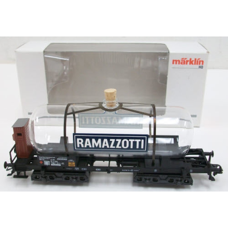 Marklin 44532 HO Scale Ramazzotti 1815 Glass Tank Car Exclusive NIB