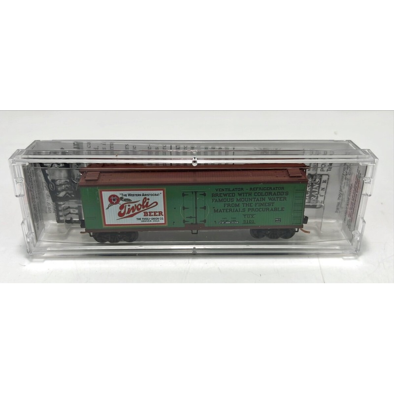 Micro-Trains 04900440 N Tivoli Beer Northern 40′ Double Sheathed Reefer #5101 NIB