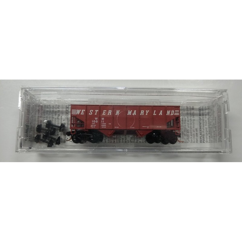 Micro-Trains 05600110 N Western Maryland 33′ Twin Bay Rib Side Hopper #10011 NIB