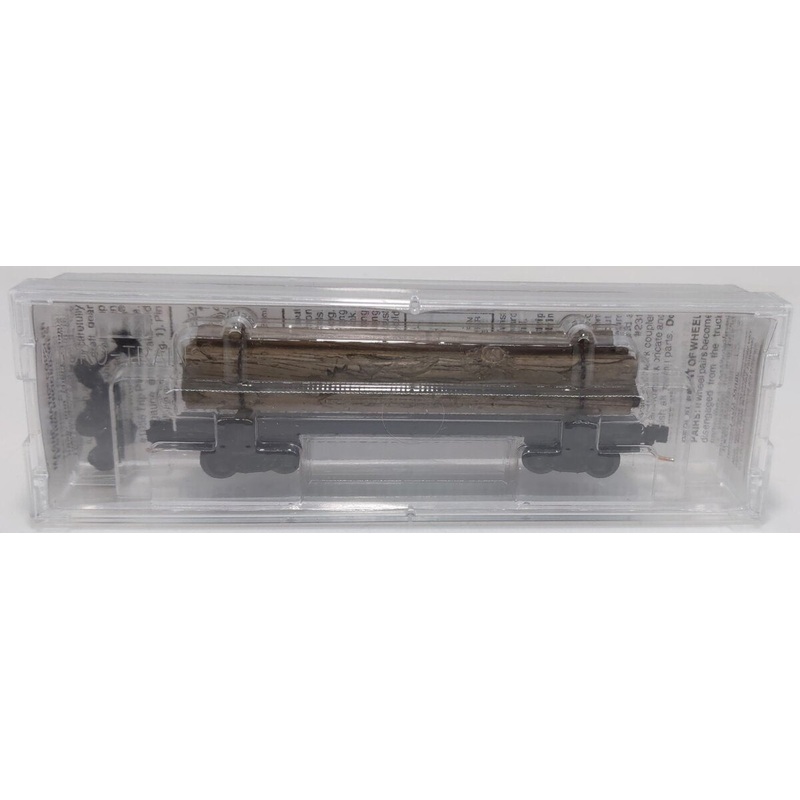 Micro-Trains 11300040 N 40′ Skeleton Log Car w/ Log Load #6 LN/Box