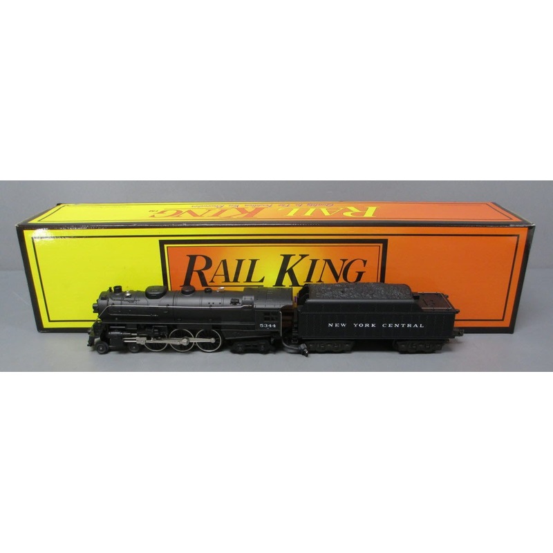 MTH 20-1103 O New York Central Hudson Die-Cast Steam Locomotive & Tender #5344 EX/Box