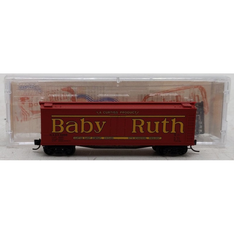 Micro-Trains 04900730 N Baby Ruth Candy 40′ Double Sheathed Wood Reefer #6266 EX/Box