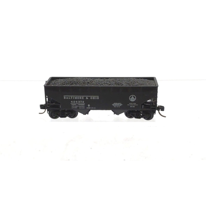 Micro-Trains 05500020 N Baltimore & Ohio 2-Bay Offset Side Open Hopper #428372 EX