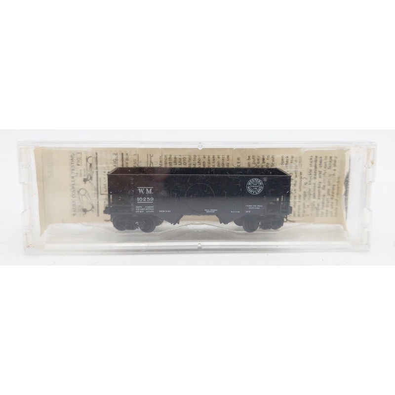 Micro-Trains 05600092 N Western Maryland 33′ Twin Bay Rib Side Hopper #10259 NIB