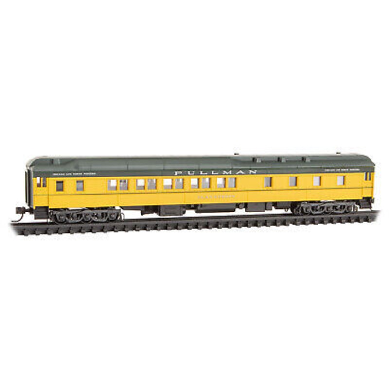 Micro-Trains 14100430 N CNW 83 10-1-2 Heavyweight Sleeper Car LN/Box