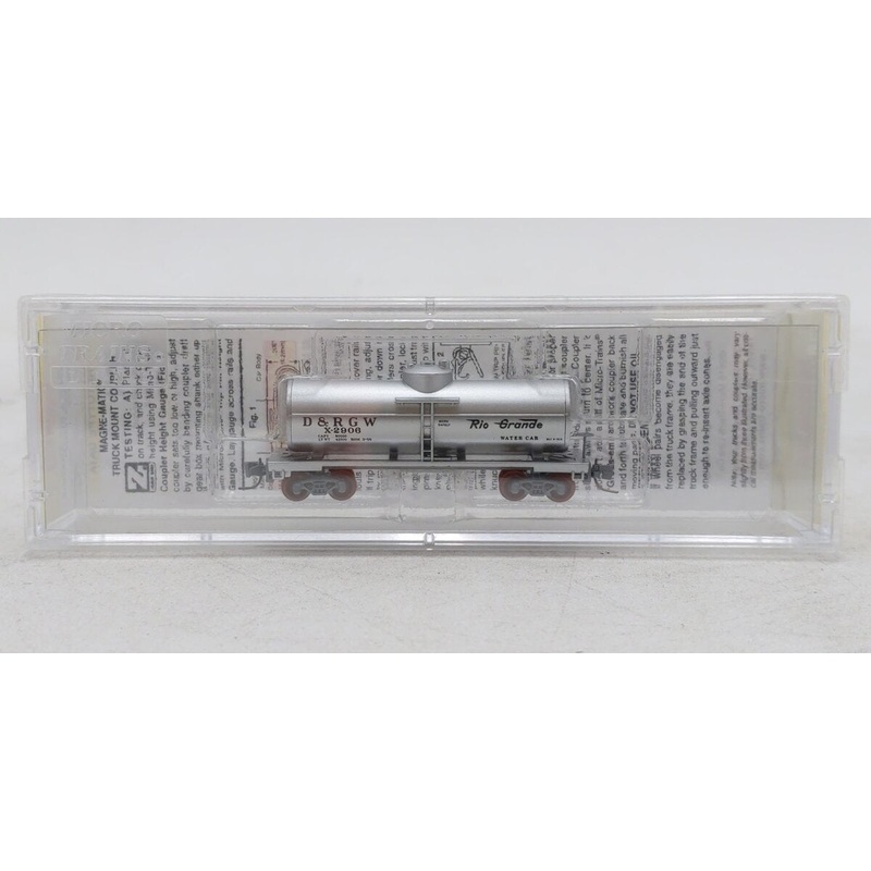 Micro Trains 53000472 Z D&RGW 39′ Single Dome Tank Car #X-2906 LN/Box