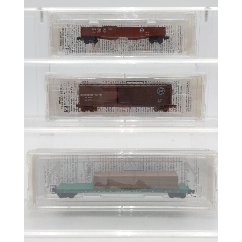 Micro-Trains Assorted Z Scale Freight Cars [3] EX/Box