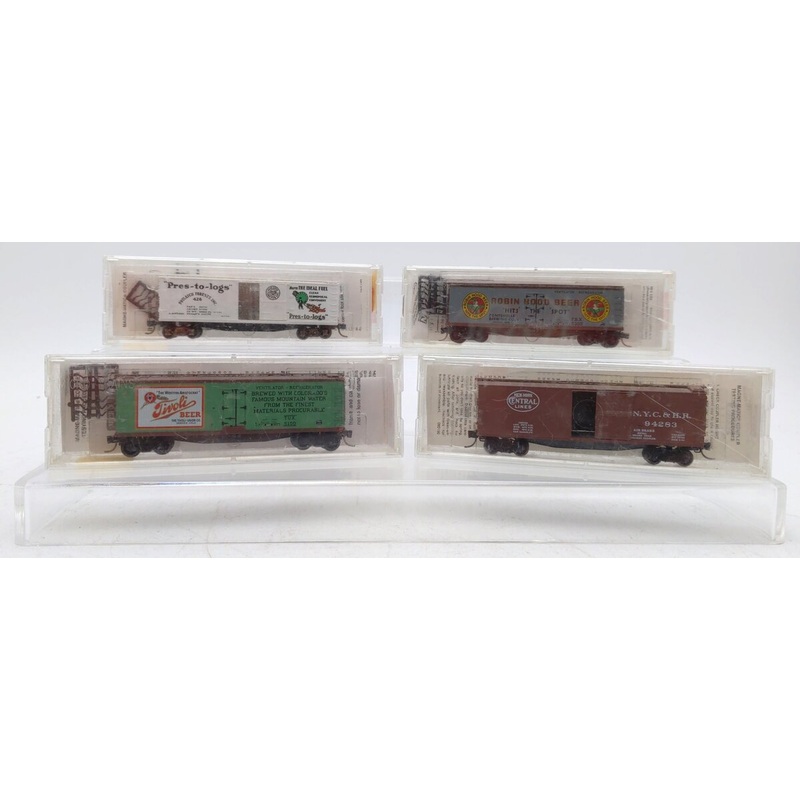 Micro-Trains N Scale Assorted Freight Cars [4] VG