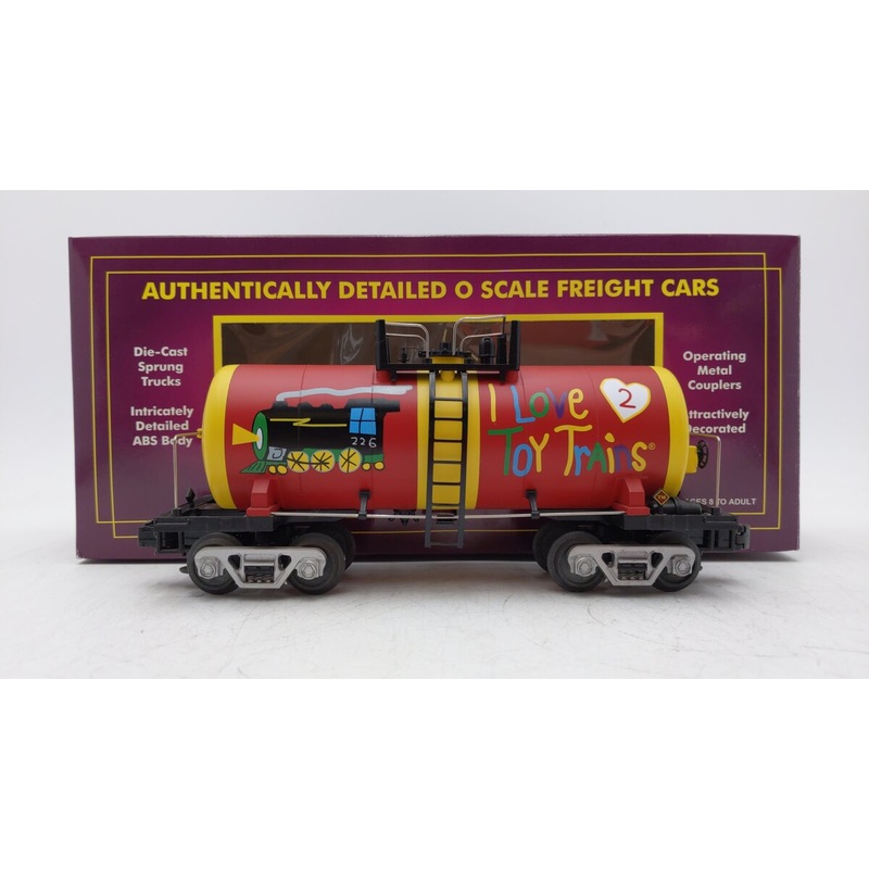 MTH 20-96019 O Gauge I Love Toy Trains 8,000 Gallon Tank Car EX/Box