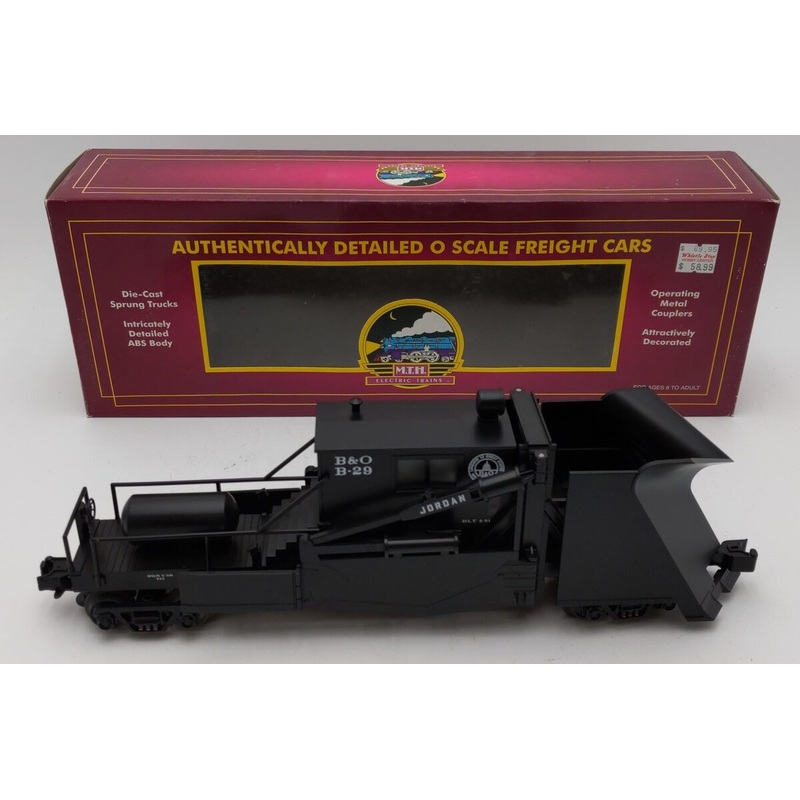 MTH 20-98225 O Gauge Baltimore & Ohio Jordan Spreader EX/Box