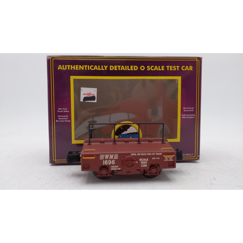 MTH 20-98267 Western Maryland Die-Cast Test Car EX/Box