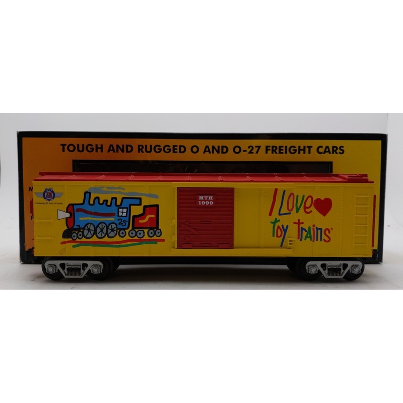 MTH 30-7499 O I Love Toy Trains 1999 Boxcar EX/Box