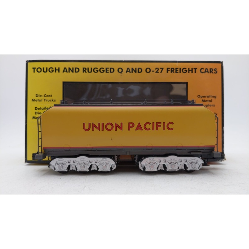 MTH 30-79538 O-27 Union Pacific Die-Cast Auxiliary Water Tender EX/Box