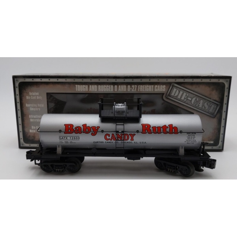 MTH 30-8109 Baby Ruth Die-Cast Single Dome Tank Car LN/Box