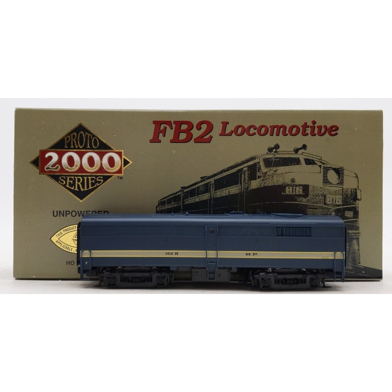 Proto 2000 8370 HO Missouri Pacific FB2 Unpowered FB2 Diesel Locomotive #352B NIB