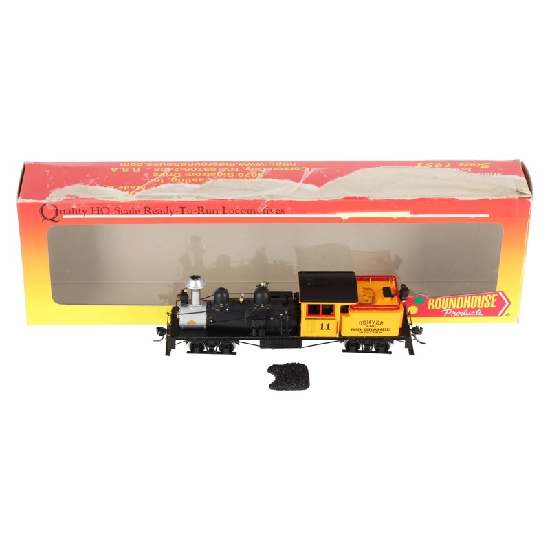 Roundhouse 201 HO Scale D&RGW 2-Truck Shay EX/Box