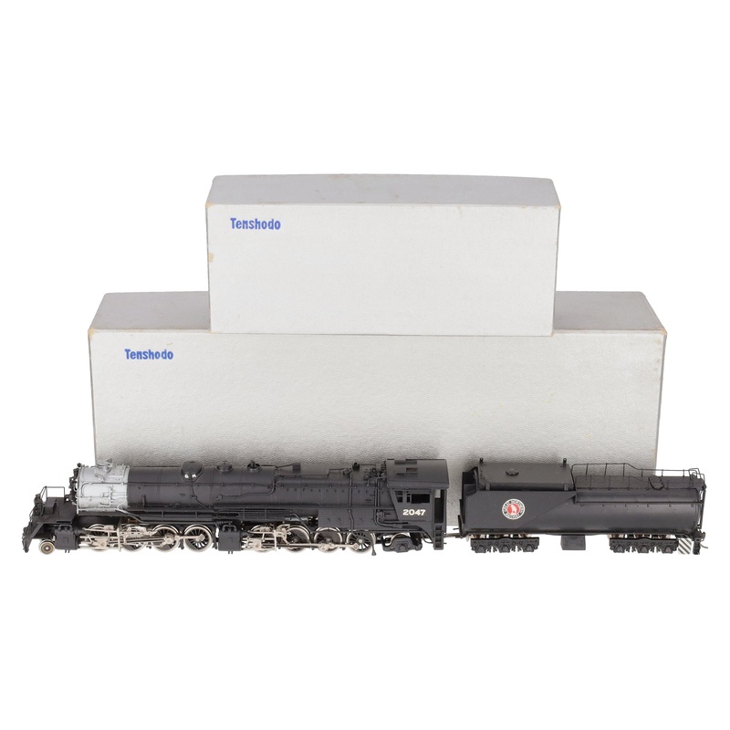 Tenshodo 160 HO Brass Great Northern 2-8-8-2 Steam Loco & Tender – painted EX/Box