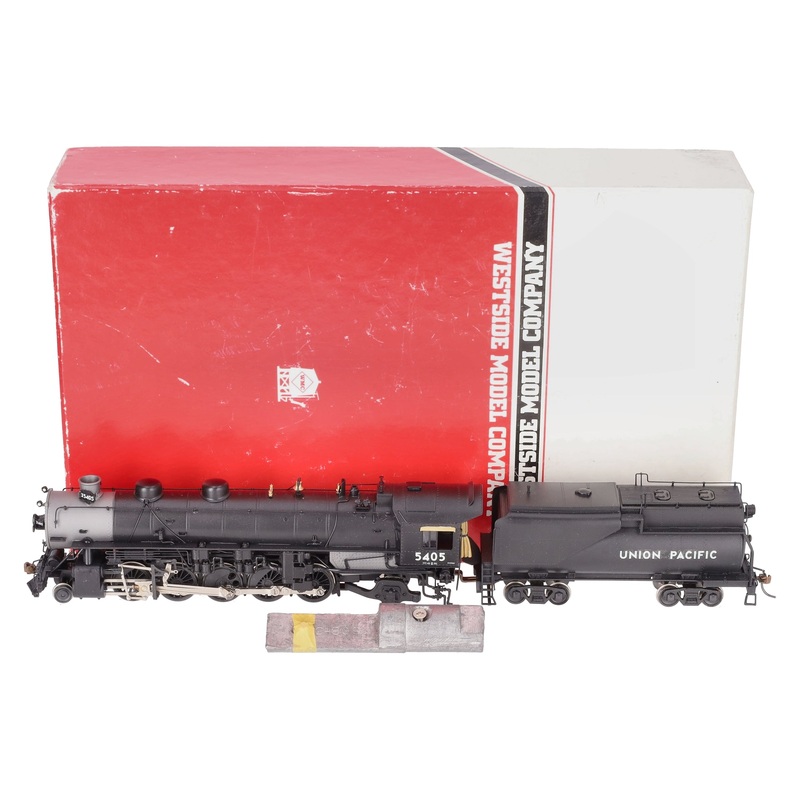Westside Model Co. HO BRASS UP 5000 2-10-2 Steam Loco & Tender -Painted LN/Box