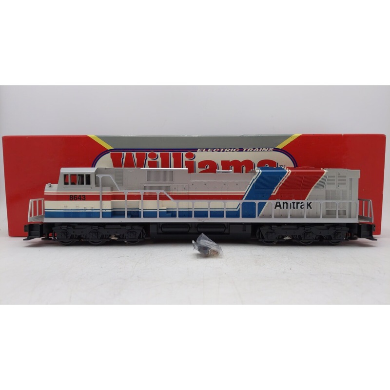 Williams SD90-207 SD90 Powered Locomotive with True Blast II Amtrak Cab # 8643 EX/Box