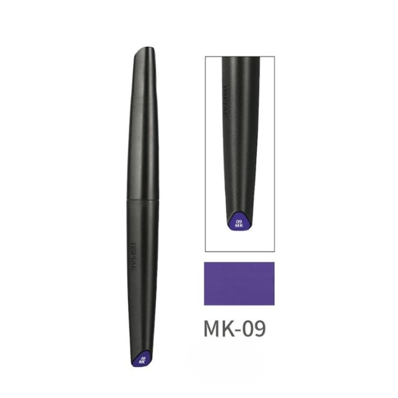 Dspiae MK-09 Purple Eco-friendly Water-based Soft Head Marker