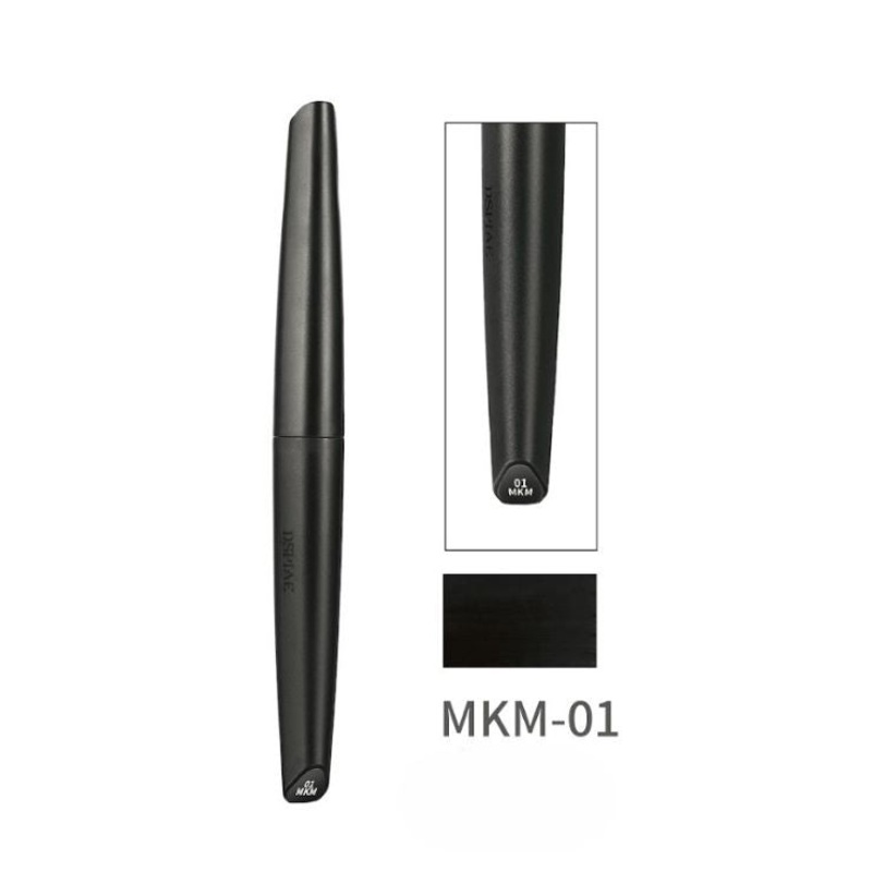 Dspiae MKM-01 Metallic Black Eco-friendly Water-based Soft Head Marker