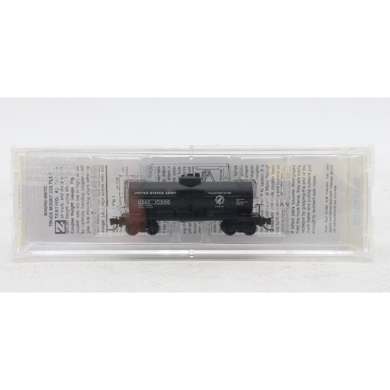 Micro-Trains 53000282 Z Scale U.S. Army 39′ Single Dome Tank Car LN/Box