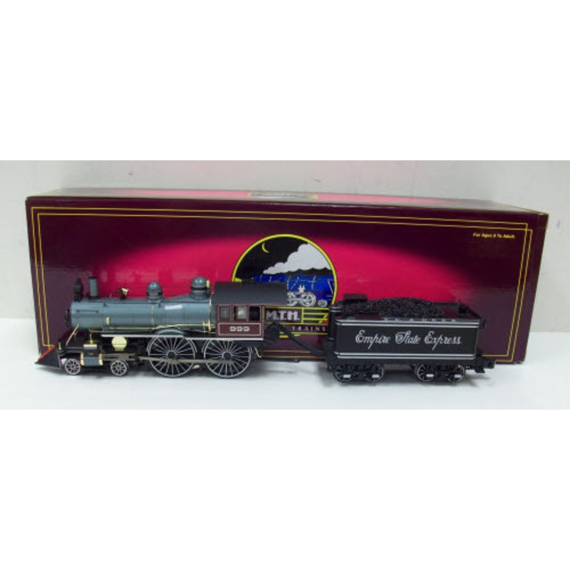 MTH 20-3207-1 O Gauge NYC ‘Empire State Express’ 4-4-0 Steam Loco #999 w/PS2 VG/Box