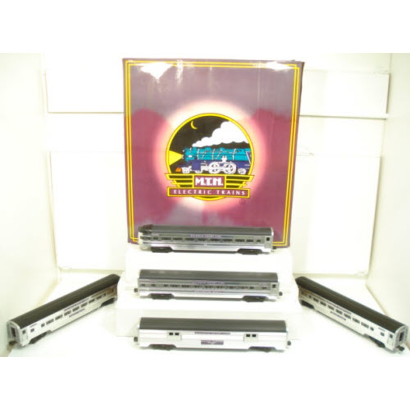 MTH 20-6501 O Atlantic Coast Line 70′ Aluminum Passenger Car Set (Set of 5) LN/Box